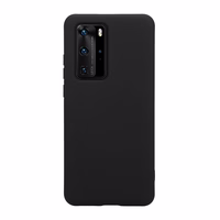 Crong Color Cover dėklas Huawei P40 Pro (juodas)