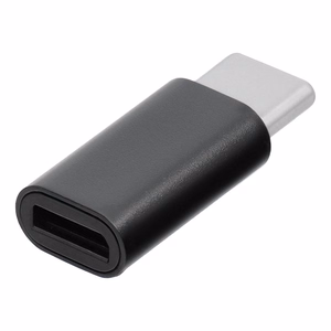 Adapteris Micro USB to Type C Blue Star - juodas