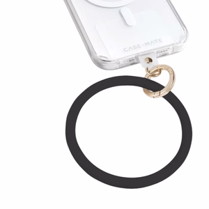 Case-Mate Phone Bangle riešo dirželis telefonui, juodas
