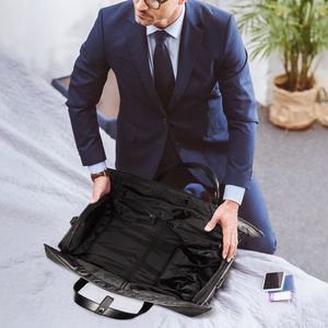 Wozinsky Premium Suit kelioninis krepšys su skyriumi šlapiems daiktams (45L) - juodas