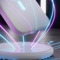 "3mk Smoke MagCase" dėklas, skirtas "iPhone 17 Pro Max" - baltas-permatomas