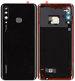 Galinis dangtelis Huawei P30 Lite/P30 Lite New Edition 2020 Midnight Black 48MP originalus (naudotas, Grade B)