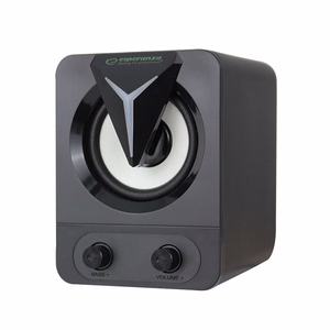 Esperanza EGS107 kolonėlės 2.1 USB LED 5 W juodos