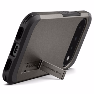Spigen Tough Armor Mag MagSafe dėklas, skirtas Google Pixel 11, tamsiai pilkas