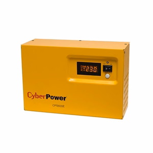 CyberPower CPS600E nepertraukiamo maitinimo resursai (UPS) 0,6 kVA 420 W 1 AC išvestis(ys / čių)