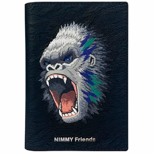 Nimmy Raptor Gorilla чехол для паспорта/кошелёк - чёрный