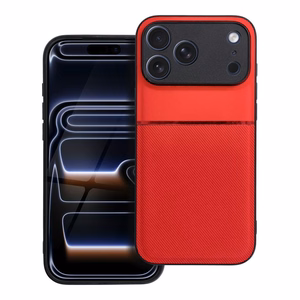 NOBLE dėklas telefonui IPHONE 17 Pro Max - raudonas