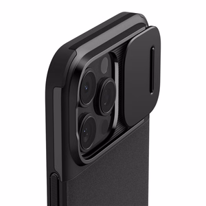 Spigen Optik Armor Mag dėklas su MagSafe iPhone 16 Pro Max - juodas
