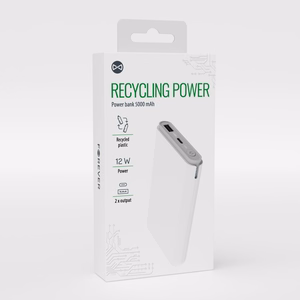 Forever perdirbta išorinė baterija 5000 mAh RPB-05-18,5