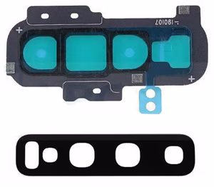 Samsung G973 S10 kameros stikliukas su rėmeliu Prism Blue ORG