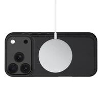 Tech-Protect piniginės magnetinis dėklas telefonui iPhone 17 Pro Max - matinė juoda