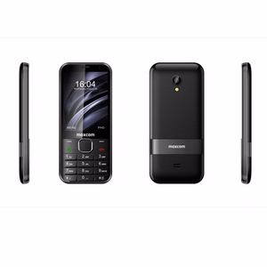 MAXCOM MM 334 SE mobilusis telefonas, juodas