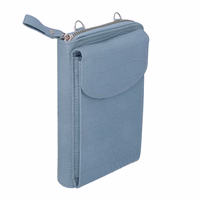 Megztas krepšys telefonui GCW12 mėlynas