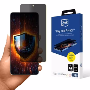 3mk Silky Matt Privacy matinė privatumo ekrano apsauginė plėvelė, skirta Motorola Edge 60 Pro
