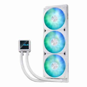 ASUS Prime LC 360 ARGB White Edition Procesorius Universalusis skystinis aušintuvas 12 cm Balta 1 vnt