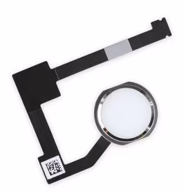 Lanksčioji jungtis skirta iPad Air 2/Mini 4/iPad Pro 12.9 1st gen 2015 HOME mygtuko su Touch ID sidabrinė HQ