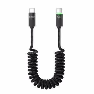 Tech-Protect UB20T Ultraboost USB Type-C laidas PD100W/5A 180cm - juodas