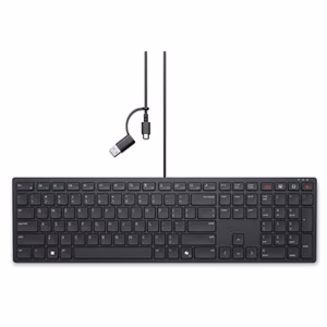 Dell KB525C Keyboard Wired Russian Black