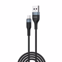 FONENG laidas X51 Micro USB 3A 2M juodas