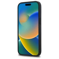 Karl Lagerfeld 3D Guminis Parašas dėklas telefonui iPhone 15 - juodas