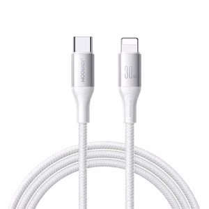 Joyroom S-A28 USB-C – Lightning kabelis 30W, 1 m, baltas