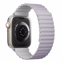 Uniq Revix dirželis Apple Watch 1/2/3/4/5/6/7/8/SE/SE2 38/40/41mm - alyvinė and baltas