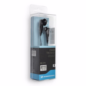 Wire earphones Jack 3,5 mm Sennheiser MX375 black