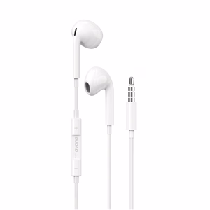 Dudao įstatomos ausinės su 3.5mm minijack jungtimi baltos (X14PRO)