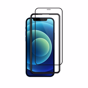 Crong 3D Armor Glass 9H grūdintas apsauginis ekrano stiklas, skirtas iPhone 12 Mini su antibakterine apsauga, su montavimo rėmeliu