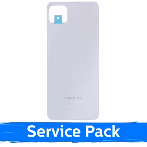 Galinis dangtelis skirtas Samsung A226 A22 5G / White / (Service Pack)