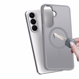 Dėklas Dux Ducis Yind MagSafe Samsung S942 S26 pilkas