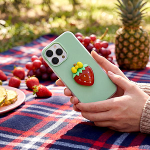 Fruit 2in1 dėklas skirtas iPhone 12 / 12 Pro 6,1" žalias