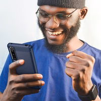 Thunder dėklas telefonui Xiaomi Poco F4 5G silikoninis šarvuotas dėklas juodas