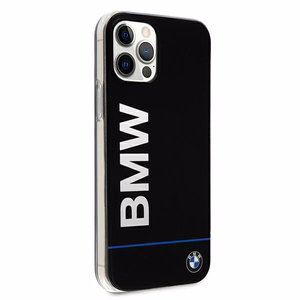 BMW Hardcase Signature Printed Logo Case for iPhone 12 / 12 Pro - Black