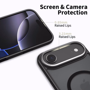Tech-Protect MagEdge Magnetinis dėklas telefonui iPhone 17 Air - matinė juoda