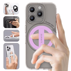 Liavec žiedas Magsafe šviesiai violetinis