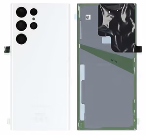 Galinis dangtelis Samsung S908 S22 Ultra White originalus (service pack)