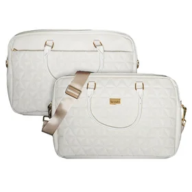 Wonder Dėklas nešiojamam kompiuteriui 15–16 colių pico quilted smėlio spalvos