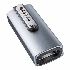 Adapteris Essager Zeus juodas (In: Type-C / Out: Magsafe3)