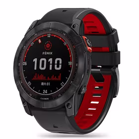 TECH-PROTECT ICONBAND PRO GARMIN FENIX 3 / 5X / 3HR / 5X PLUS / 6X / 6X PRO / 7X JUODAS/RAUDONAS