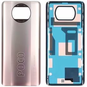 Galinis dangtelis Xiaomi Poco X3 Pro/X3/X3 NFC Metal Bronze originalus (service pack)