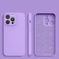 Silicone dėklas Samsung Galaxy A14 5G / Galaxy A14 - violetinis