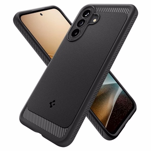 Spigen Rugged Armor dėklas Galaxy A37 5G matinis juodas
