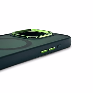 Wozinsky Mados dėklas Magnetinis Samsung Galaxy S25 - Žalias