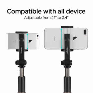 asmenukių lazda Spigen S540W Bluetooth su trikoju - juodas
