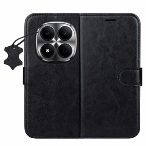Smart Luxe odinis dėklas skirtas Xiaomi Redmi Note 15 5G juodas