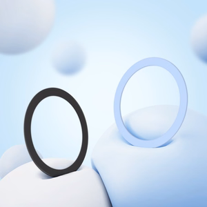 Joyroom komplektas metal magnetic rings smartphone 2 vnt. rožinis (JR-Mag-M3)
