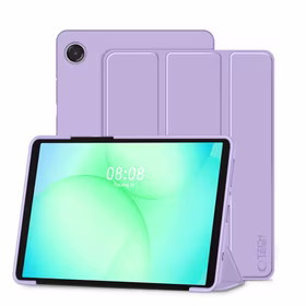 TechProtect SmartCase dėklas Samsung Galaxy Tab A9 / A11 8.7 violetinis