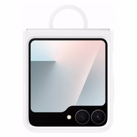 Samsung Silikoninis dėklas telefonui Samsung Galaxy Z Flip7 FE - baltas