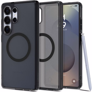 Spigen Ultra Hybrid Magnetinis dėklas telefonui Samsung Galaxy S25 Ultra - juodas